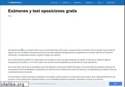 Sites similar to test-oposiciones.es