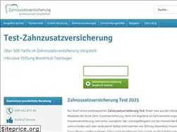 Sites similar to test-zahnzusatzversicherung.de