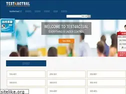 Sites similar to test4actual.cn