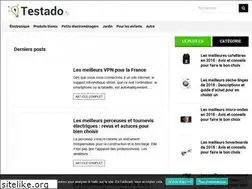 Sites similar to testado.fr
