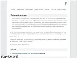 Sites similar to testament-verfassen.com