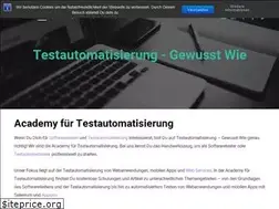 Sites similar to testautomatisierung-gewusst-wie.de