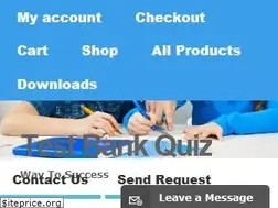 Sites similar to testbankquiz.com