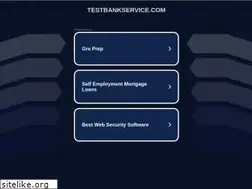 Sites similar to testbankservice.com