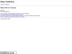 Sites similar to testbed.se