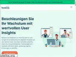 Sites similar to testbirds.se