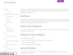 Sites similar to testcookbook.com