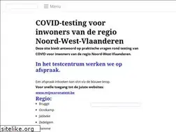 Sites similar to testcovidnwvl.be