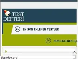 Sites similar to testdefteri.com