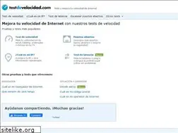 Sites similar to testdevelocidad.com
