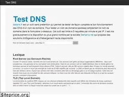 Sites similar to testdns.fr