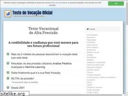 Sites similar to testedevocacao.com.br
