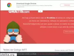 Sites similar to testesdecodigogratis.com