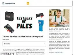 Sites similar to testeurdepiles.top