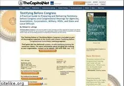 Sites similar to testifyingbeforecongress.com
