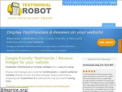 Sites similar to testimonialrobot.com