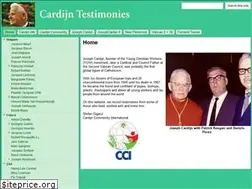 Sites similar to testimonies.josephcardijn.com