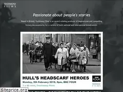 Sites similar to testimonyfilms.com