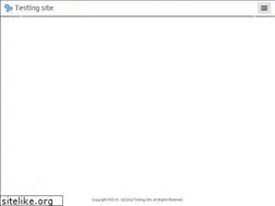 Sites similar to testing-site.info