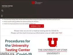 Sites similar to testingcenter.utah.edu