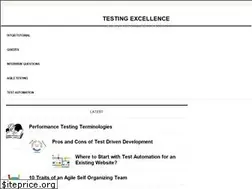 Sites similar to testingexcellence.com
