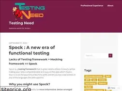 Sites similar to testingneeds.wordpress.com