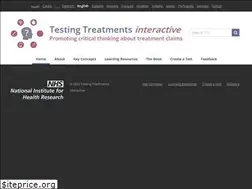 Sites similar to testingtreatments.org