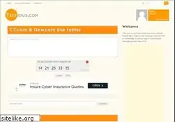 Sites similar to testious.com