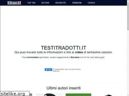 Sites similar to testitradotti.it