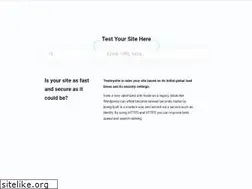 Sites similar to testmysite.io