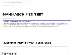 Sites similar to testnaehmaschinen.de