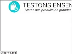 Sites similar to testonsensemble.com