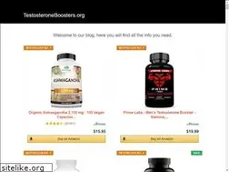 Sites similar to testosteroneboosters.org