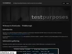 Sites similar to testpurposes.net