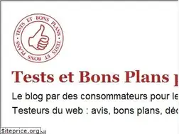 Sites similar to tests-et-bons-plans.fr