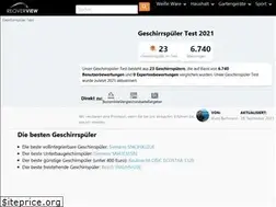 Sites similar to tests-geschirrspuler.de