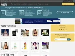 Sites similar to testsdeproduits.fr
