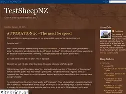 Sites similar to testsheepnz.blogspot.com