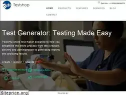 Sites similar to testshop.com