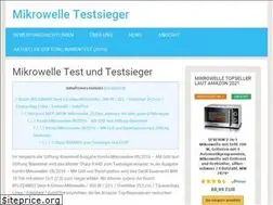 Sites similar to testsieger-mikrowellen.de