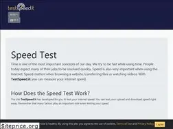 Sites similar to testspeed.it