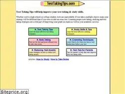 Sites similar to testtakingtips.com
