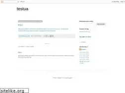 Sites similar to testua-1.blogspot.com