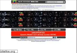 Sites similar to testufo.com