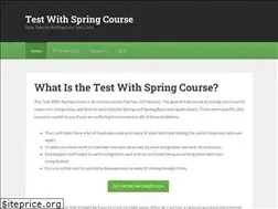 Sites similar to testwithspring.com
