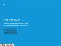 Sites similar to testworthapp.com