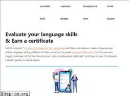 Sites similar to testyourlanguage.com