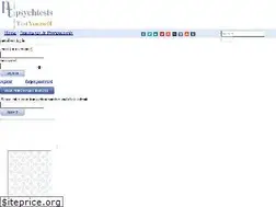 Sites similar to testyourself.psychtests.com