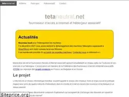 Sites similar to tetaneutral.net