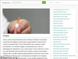 Sites similar to tetanoz.org